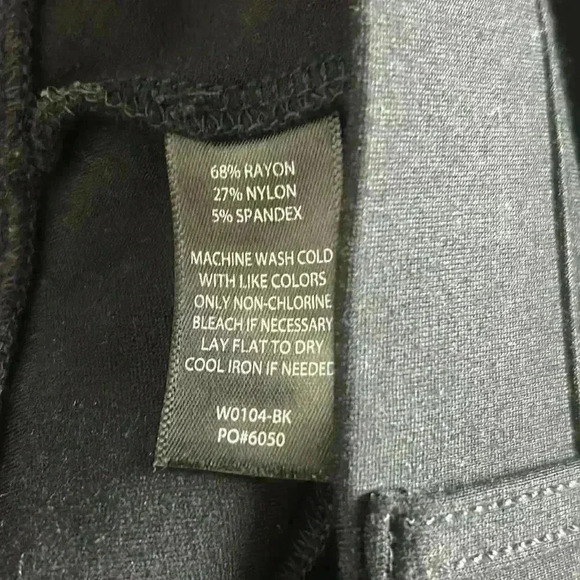 Betabrand Classic Black Boot-Cut Dress Yoga Pants Office Work Business Casual - Picture 8 of 11